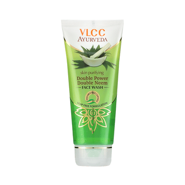 VLCC Ayurveda Skin Purifying Double Power Double Neem Face Wash