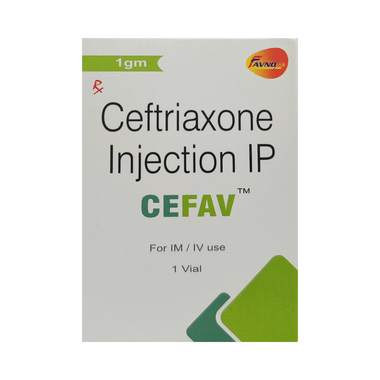 Cefav 1g Injection