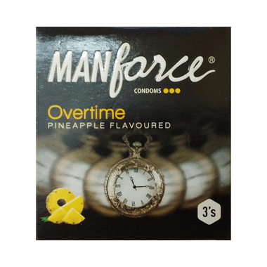 Manforce Overtime Condom | Flavour Pineapple