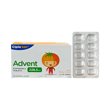 Advent 200mg/28.5mg Tablet DT