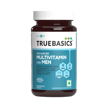 TrueBasics Advanced Multivit Men Tablet, Multivitamin For Men