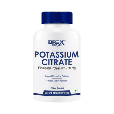 Brexhealth Potassium Citrate Veg Capsule