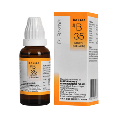 Bakson B35 Urinary Drop