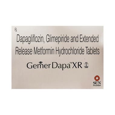 Gemer Dapa XR 10/2/500 Tablet