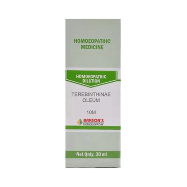 Bakson's Homoeopathy Terebinthinae Oleum Dilution 10M