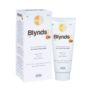 Blynds AC Gel SPF 30+ PA+++ For Skin Hydration | For Acne-Prone Skin