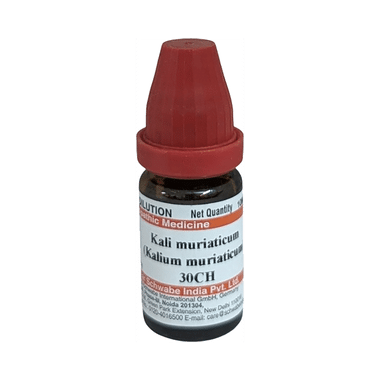 Dr Willmar Schwabe India Kali Muriaticum Dilution 30 CH