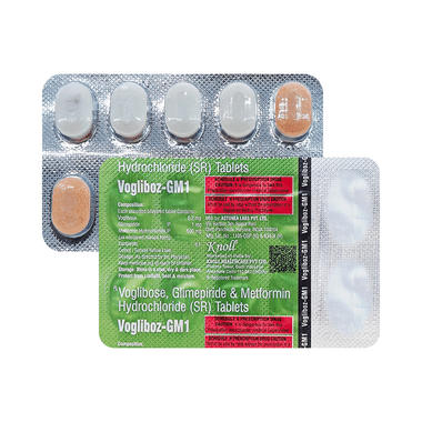 Vogliboz-GM 1 Tablet SR