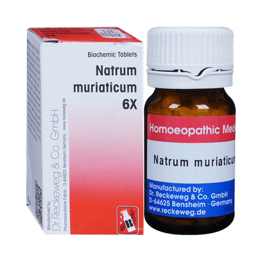Dr. Reckeweg Natrum Muriaticum Biochemic Tablet 6X