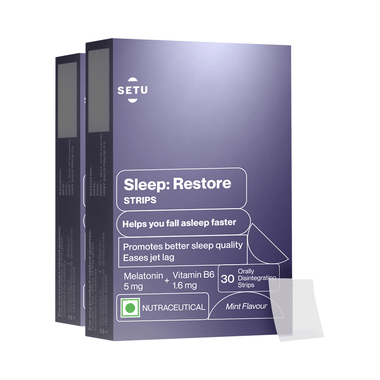 Setu Sleep: Restore Orally-Dissolving Strips (30 Each)