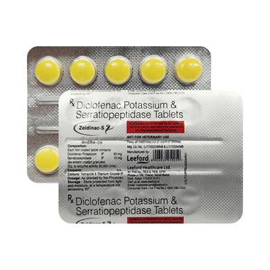 Zeldinac S 50mg/10mg Tablet