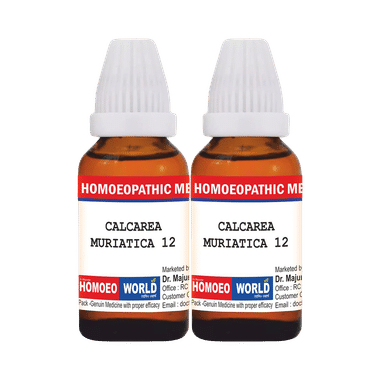 Dr. Majumder Homeo World Calcarea Muriatica Dilution(30ml Each) 12 CH