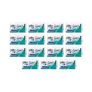 Piiu Anion Sanitary Pads (7 Each) With 2 Panty Liner Free XXL