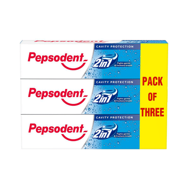 Pepsodent 2in1 Cavity Protection (150gm Each)