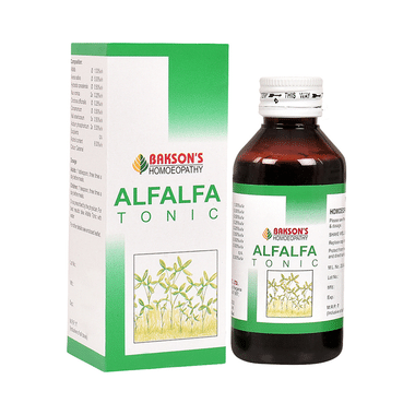 Bakson's Homeopathy Alfalfa Tonic