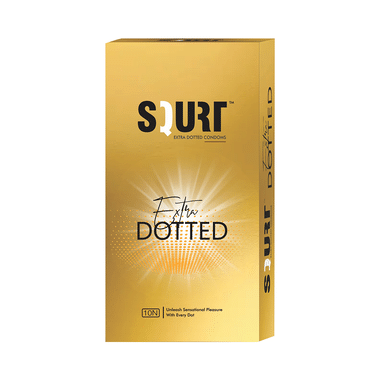 Squrt Condom Extra Dotted