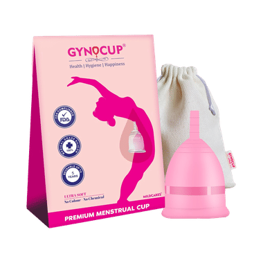 Gynocup Pink Reusable Menstrual Cup Large