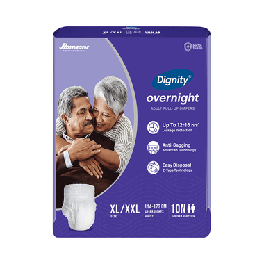 Dignity Overnight Pull-Ups Adult Diaper XL-XXL