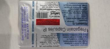 Pegabanyl 75mg Capsule