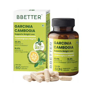 BBetter Garcinia Cambogia Vegetarian Capsule