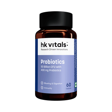 HK Vitals Pre & Probiotic | Capsule for Gut Health, Digestion & Immunity