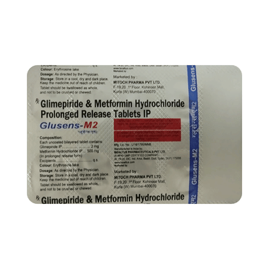Glusens-M2 Tablet PR