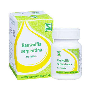 Dr Willmar Schwabe India Rauwolfia Serpentina Tablet 1X