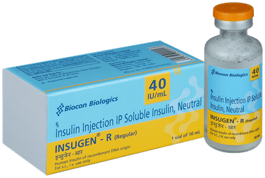 Insugen-R 40IU/ml Solution for Injection