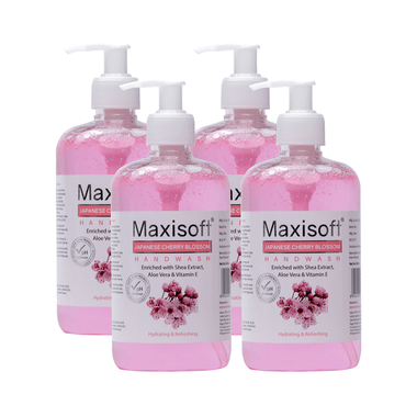 Maxisoft Japanese Cherry Blossom Hand Wash (500ml Each)