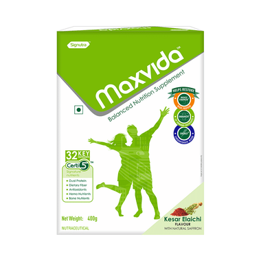 Maxvida Supplement For Haemoglobin Formation & Immunity | Flavour Kesar Elaichi Powder