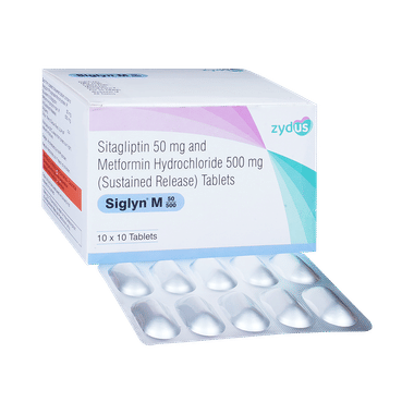 Siglyn M 50/500 Tablet SR