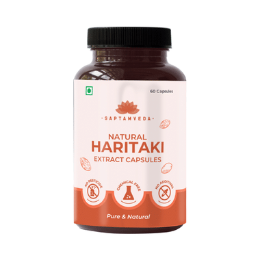 Saptamveda Natural Haritaki Extract Capsule