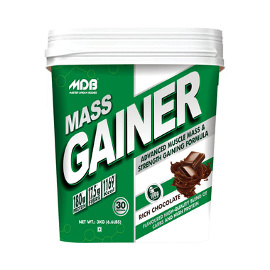 MDB Master Dream Bodies Mass Gainer Rich Chocolate