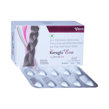 Keraglo Eva Tablet For Adult Women | Hair Fall Treatment