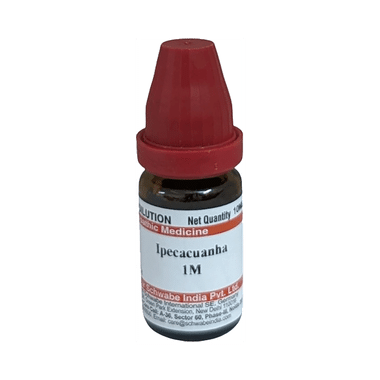 Dr Willmar Schwabe India Ipecacuanha Dilution 1M