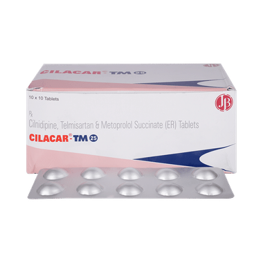 Cilacar TM 10mg/25mg/40mg Tablet