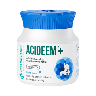 Healing Hands Acideem Plus Tablet | Chronic Acidity Relief
