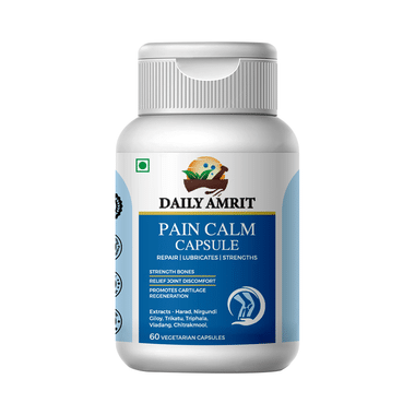 Daily Amrit Pain Calm Vegetarian Capsule