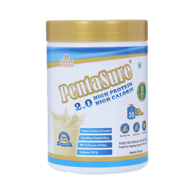 PentaSure 2.0 High Whey Protein With MCT | Flavour Powder Vanilla