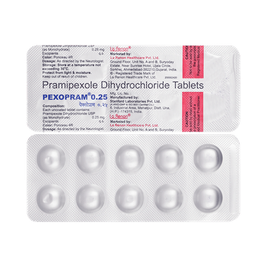 Pexopram 0.25mg Tablet