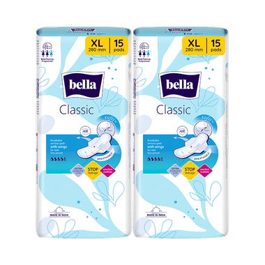 Bella Softi Wings Classic Sanitary Pads (15 Each)