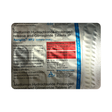 Apriglim-MF 2 Tablet PR