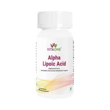 Vitaone Alpha Lipoic Acid Veg Capsule