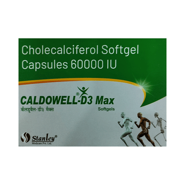 Caldowell-D3 Max Softgel Capsule