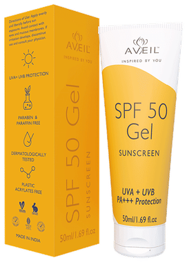 Aveil SPF 50 Gel Sunscreen