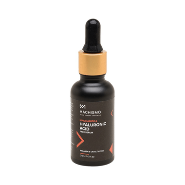 Machismo Niacinamide & Hyaluronic Acid Face Serum