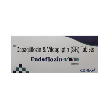 Endoflozin-V 10/100 Tablet SR