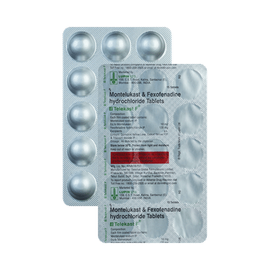Telekast F 10mg/120mg Tablet
