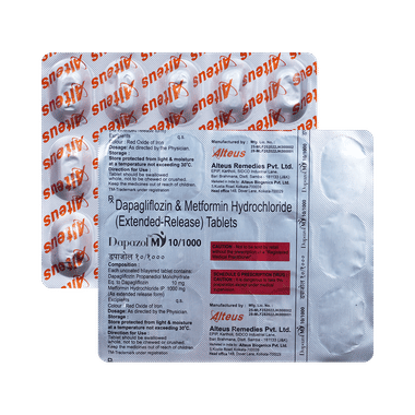 Dapazol M 10/1000 Tablet ER