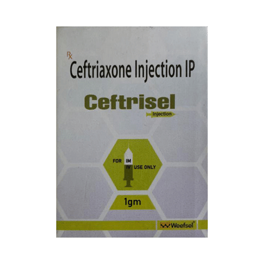Ceftrisel 1gm Injection